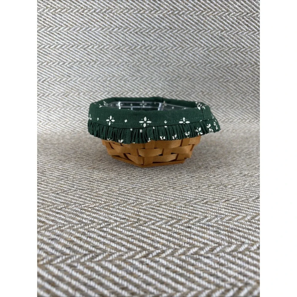 Longaberger Sage Booking Sage Liner Protector Basket Combo